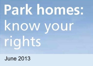 Park Home Know your rights
